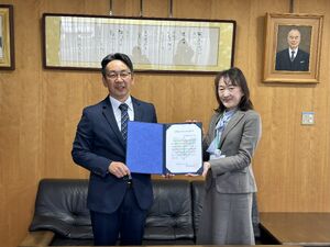 ユースエール認定証を交付していただきました！