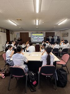 富山県立南砺福野高等学校 普通科の生徒さんが当社を訪問！