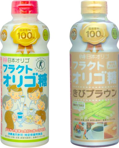 主力商品「日本オリゴのフラクトオリゴ糖 700g」、「フラクトオリゴ糖きびブラウン 700g」